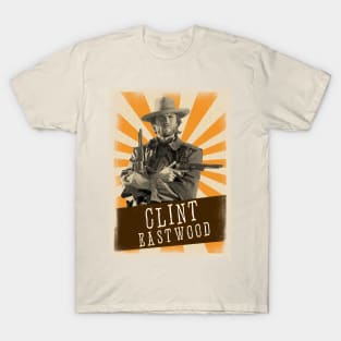 Vintage Aesthetic Clint Eastwood T-Shirt